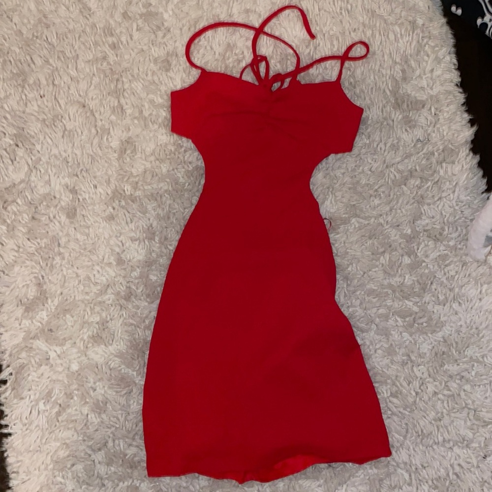 Fashion Nova “Some Say Love Mini Dress”